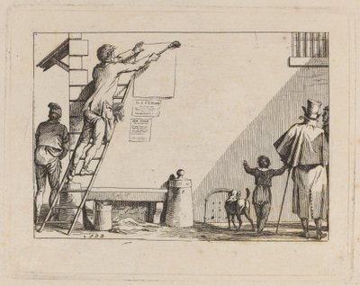 Street Scene by Jean Duplessis Bertaux