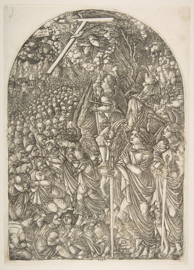 Four Angels holding back the Winds, from the Apocalypse by Jean Duvet