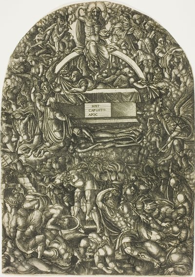Opening of the Sixth Seal by Jean Duvet