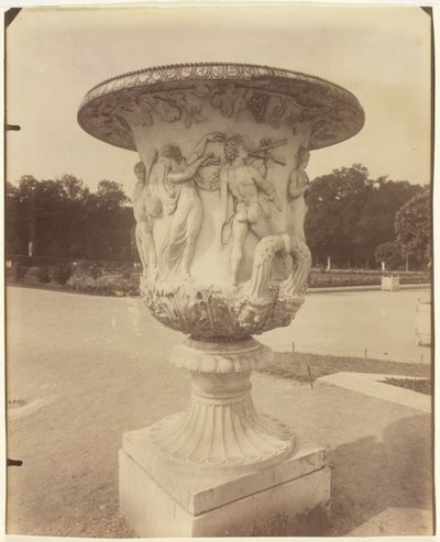 Versailles, Vase by Jean Eugène Auguste Atget