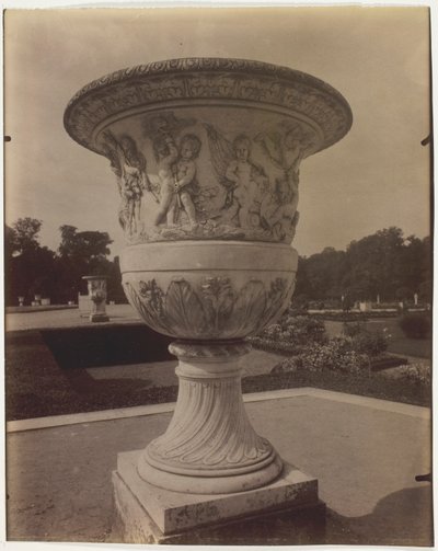 Versailles, Vase by Jean Eugène Auguste Atget