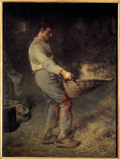 Le vanneur by Jean Francois Millet