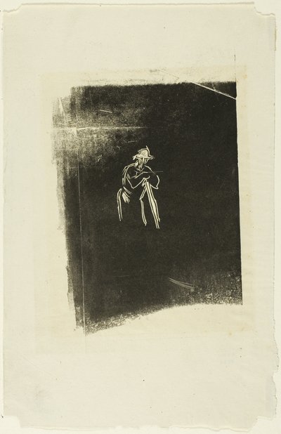 Man Resting On His Spade by Jean Francois Millet