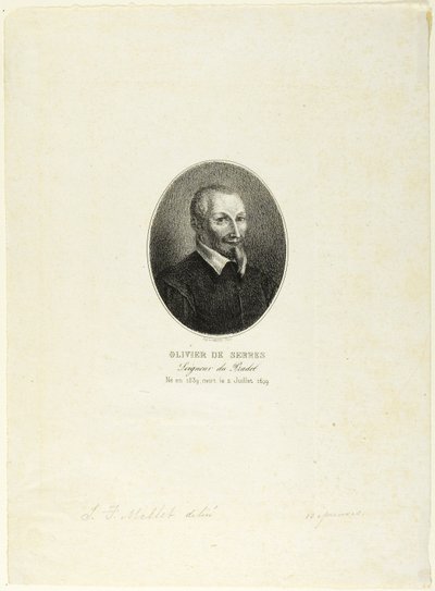Olivier de Serres by Jean Francois Millet