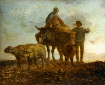 Return from the Fields by Jean Francois Millet