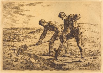 The Diggers by Jean Francois Millet