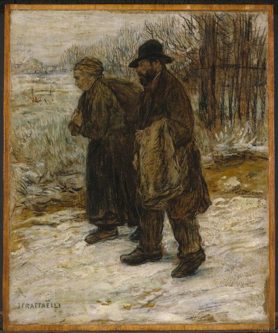 Parisian Rag Pickers by Jean Francois Raffaelli