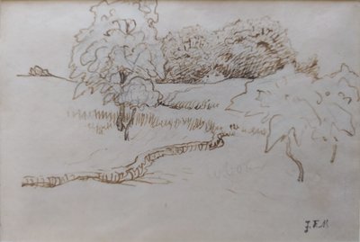 Trees and Groves near Vichy by Jean Francois Millet
