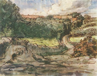 The Meierhof Cousin in Gréville by Jean Francois Millet