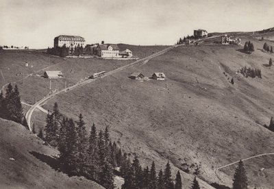Hotel Rigi Staffel, Electric Arth Rigi Railway by Jean Gaberell