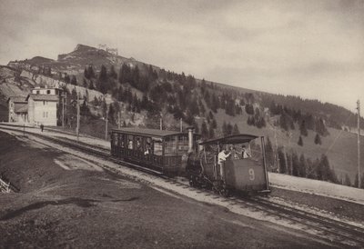 Vitznau Rigi Kulm, Cog Railway by Jean Gaberell
