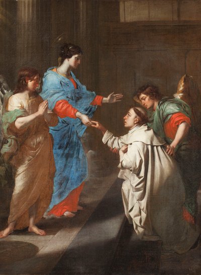 The Mystical Engagement of the Blessed Hermann Joseph to the Virgin Mary by Jean Guillaume Carlier
