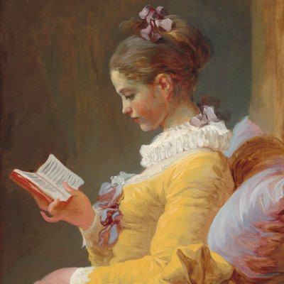 The Reader by Jean Honore Fragonard