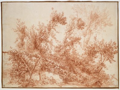 Arbor with Two Children (The Nest of Love) by Jean Honore Fragonard