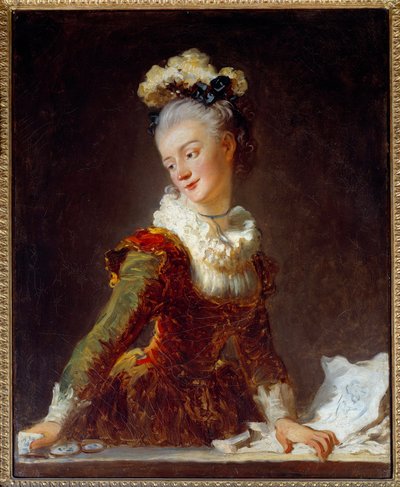 Portrait of Marie Madeleine Guimard by Jean Honore Fragonard