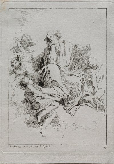 St. Luke by Jean Honore Fragonard