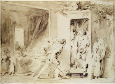 The Surprised Lover by Jean Honore Fragonard