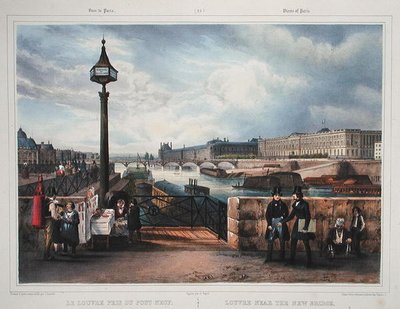 The Louvre Near the New Bridge, from 