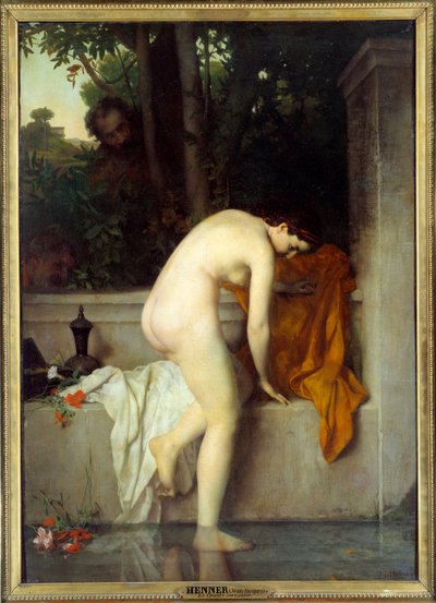 Chaste Suzanne says Suzanne in the Bath by Jean Jacques Henner