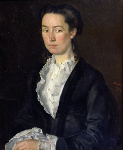 Portrait of Adélaïde Mathilde Rousseaux by Jean Jacques Henner
