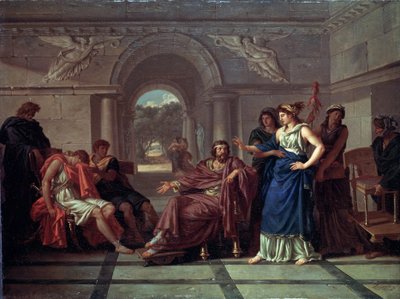Helen Recognizing Telemachus, Son of Odysseus by Jean Jacques II Lagrenee