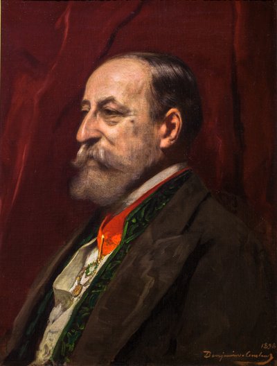 Portrait of Camille Saint-Saëns by Jean Joseph Benjamin Constant