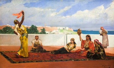 The Scarf Dance by Jean Joseph Benjamin Constant
