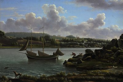 The Departure for the Hunt by Jean Joseph Xavier Bidauld