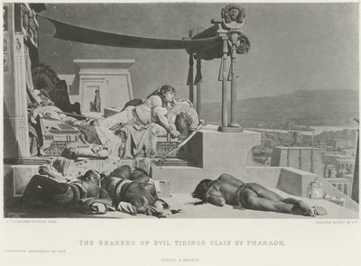 The Bearers of the Evil Tidings Slain by Pharaoh by Jean Jules Antoine Lecomte du Nouy