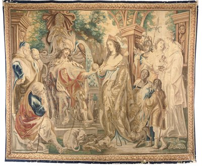 Brussels Tapestry from a Set of Six by Jean Le and Eggermans Daniel II Clerc