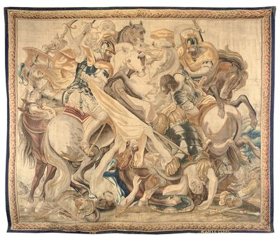 Brussels Tapestry from a Set of Six, c.1650 by Jean Le and Eggermans Daniel II Clerc
