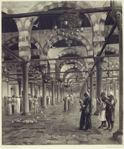 Public Prayer in the Mosque of Amron, from 