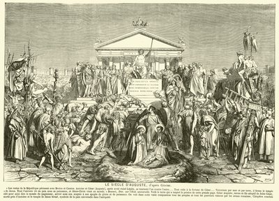 The Century of Augustus by Jean Leon (after) Gerome