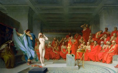 Phryne in Front of the Areopagus by Jean Leon Gerome