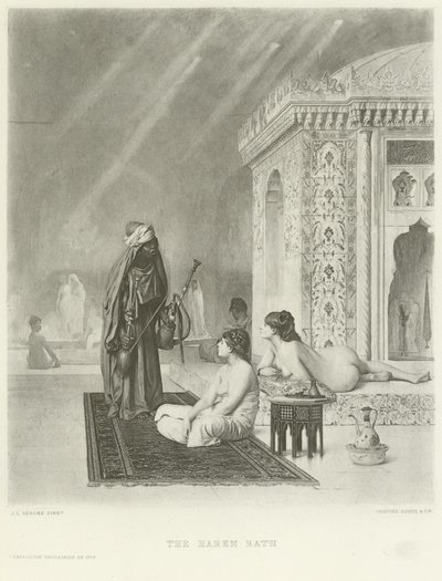 The Harem Bath by Jean Leon Gerome