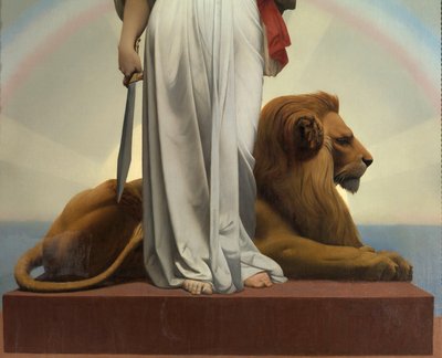 The Republic by Gerome Jean Leon by Jean Leon Gerome