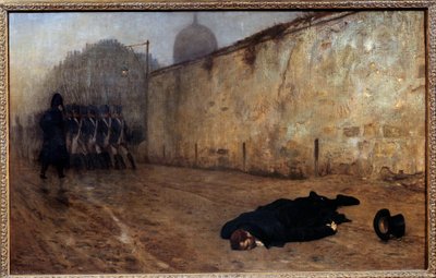 The Execution of Marshal Michel Ney at Nine O
