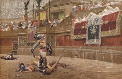 The Gladiators by Jean Leon after Gerome