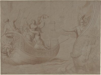 The Abduction of Helen of Troy by Jean Lepautre