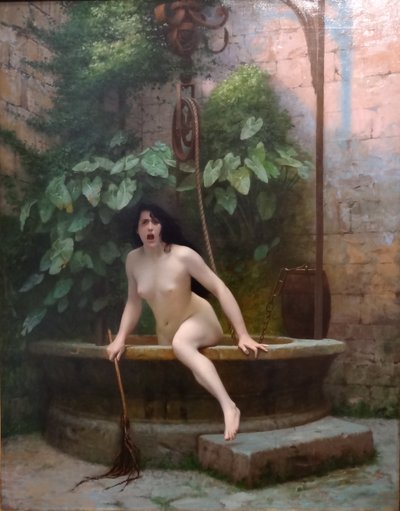 Truth Coming Out of the Well by Jean Leon Gerome