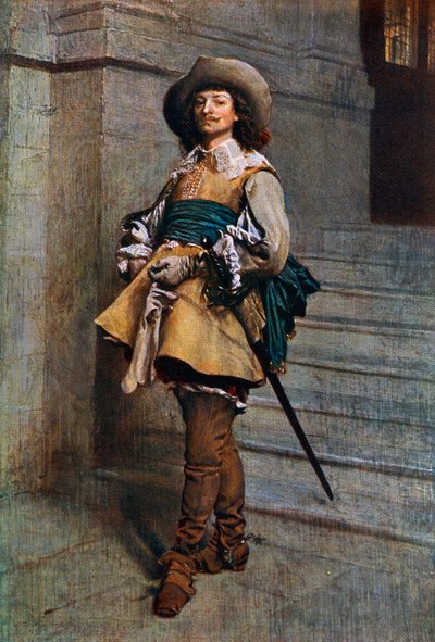 A Cavalier: time of Louis XIII by Jean Louis Ernest Meissonier