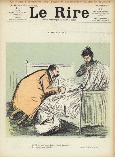 Illustration for Le Rire by Jean Louis Forain