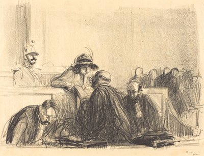 Lawyer Talking to His Client by Jean Louis Forain