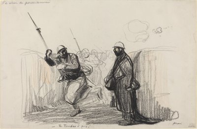 The Return of the Soldier - You Fall to the Ground! by Jean Louis Forain