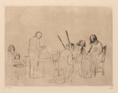 Supper at Emmaus by Jean Louis Forain