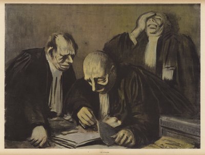 The Lawyers by Jean Louis Forain
