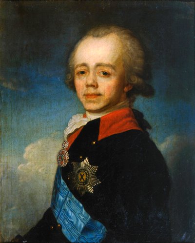 Grand Duke Pavel Petrovich of Russia by Jean Louis Voille