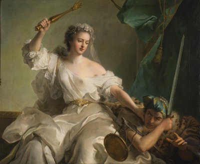 Allegory of Justice Combating Injustice by Jean Marc Nattier