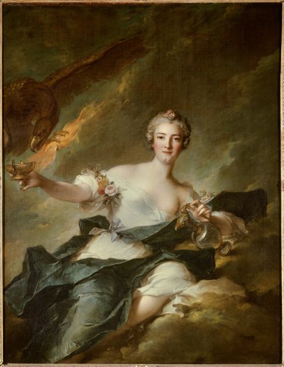 Portrait of the Duchess of Chaulnes, represented in Hebe, goddess of Reason by Jean Marc Nattier