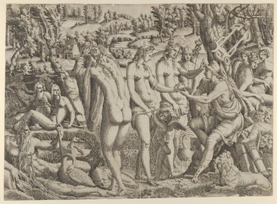The Judgment of Paris by Jean Mignon